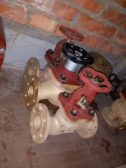 522-01.177 Клапан невозвратно-запорный фланцевый проходной