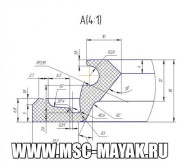 Манжета дейдвудного уплотнения Rolls-Royce 220