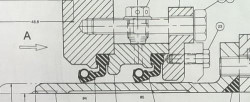 Дейдвудное уплотнение линии вала Simplex-Compakt SKF Blom & Voss (эквивалент)