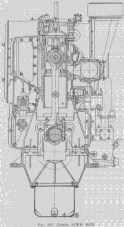 Судовой дизельный двигатель ДР 30/50